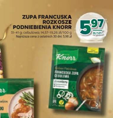 Zupa Francuska Rozkosze Podniebienia Knorr