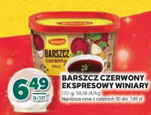 Barszcz czerwony ekspresowy Winiary