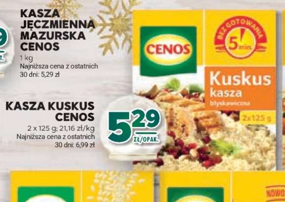 Kasza Kuskus Cenos