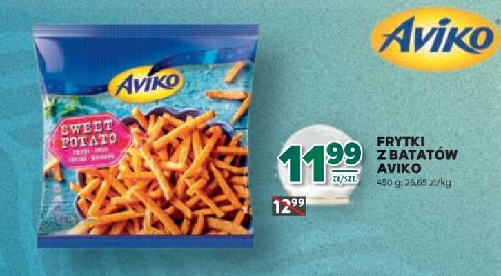 Frytki z batatów Aviko