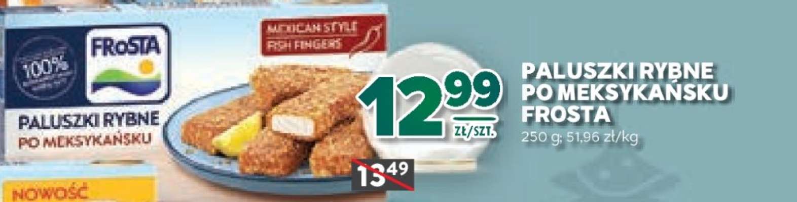 PALUSZKI RYBNE PO MEKSYKAŃSKU FROSTA