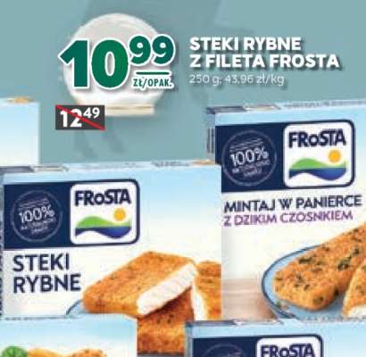 Steki rybne z fileta Frosta