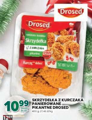 Skrzydełka z kurczaka panierowane pikantne Drosed