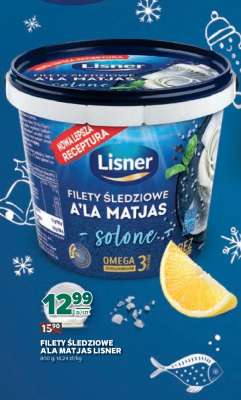 Filety śledziowe a’la matjas Lisner