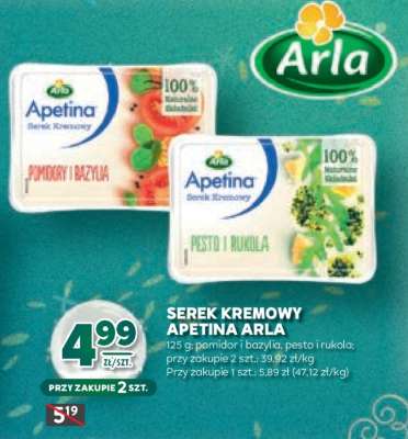 Serek Kremowy Apetina Arla