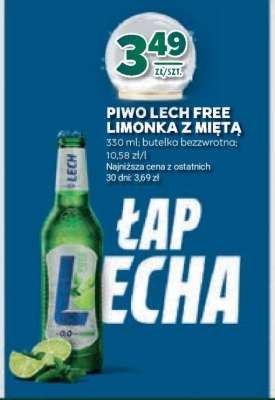 Piwo Lech Free limonka z miętą