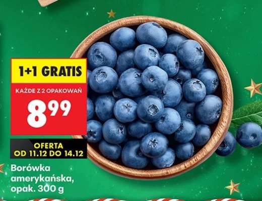 Borówka amerykańska opak 300 g