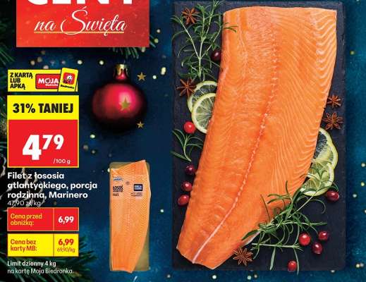 Filet z łososia atlantyckiego porcja rodzinna Marinero