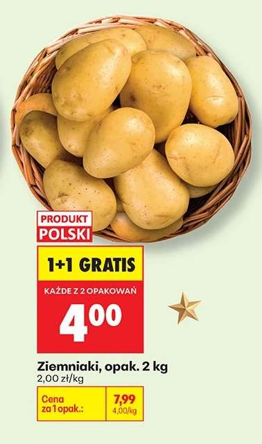 Ziemniaki, opak. 2 kg