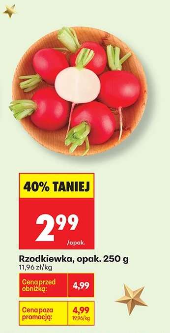 Rzodkiewka, opak. 250 g