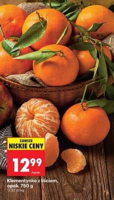 Klementynka z liściem , opak . 750 g