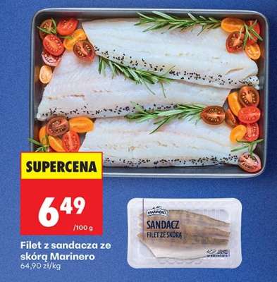 Filet z sandacza ze skórą Marinero