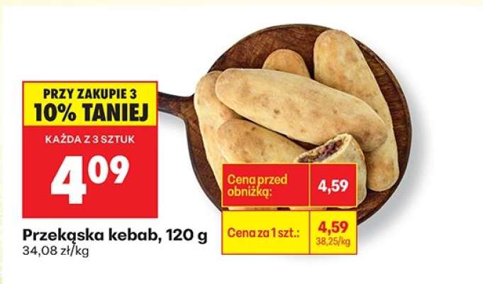 Przekąska kebab, 120 g