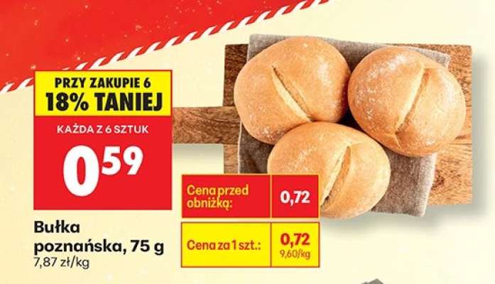 Bułka poznańska 75 g