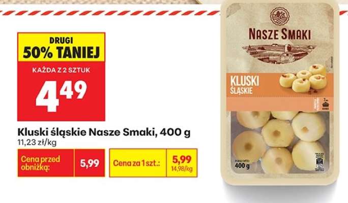 Kluski śląskie Nasze Smaki, 400 g
