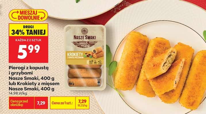 Krokiety z mięsem Nasze Smaki, 400 g