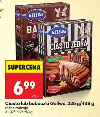 Ciasto lub babeczki Gellwe, 225 g/438 g