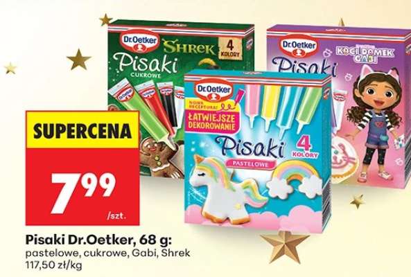 Pisaki Dr.Oetker, 68 g