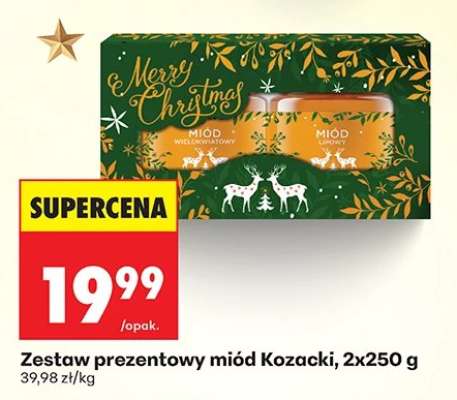 Zestaw prezentowy miód Kozacki, 2x250 g