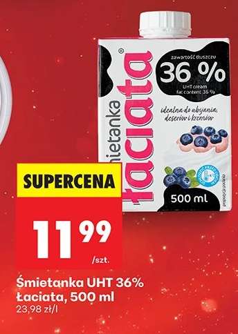 Śmietanka UHT 36% Łaciata, 500 ml