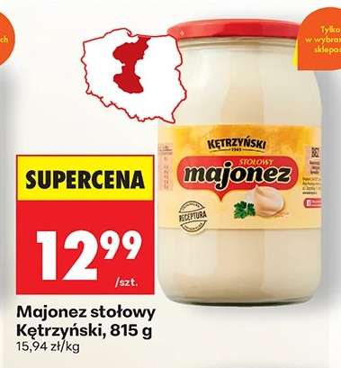Majonez stołowy Kętrzyński , 815 g