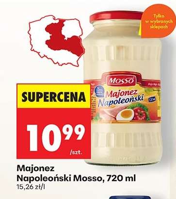 Majonez Napoleoński Mosso , 720 ml