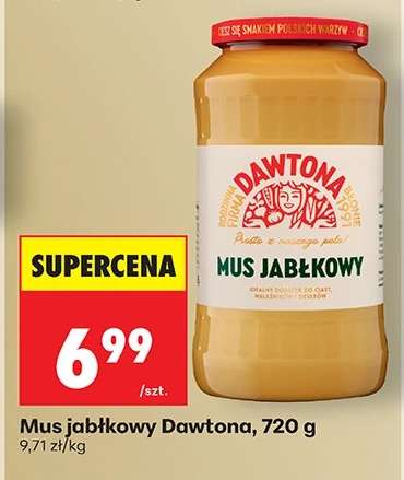 Mus jabłkowy Dawtona, 720 g