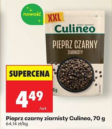 Pieprz czarny ziarnisty Culineo, 70 g