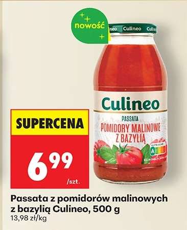 Passata z pomidorów malinowych z bazylią Culineo, 500 g