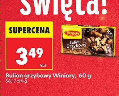 Bulion grzybowy Winiary, 60 g