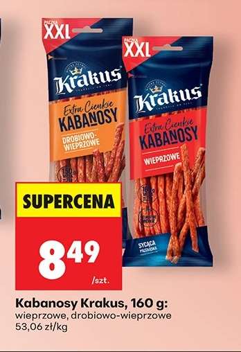 Kabanosy Krakus, 160 g
