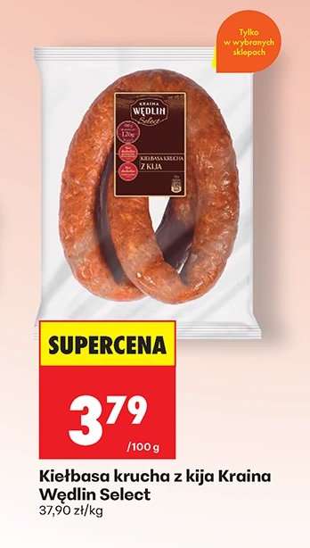Kiełbasa krucha z kija Kraina Wędlin Select