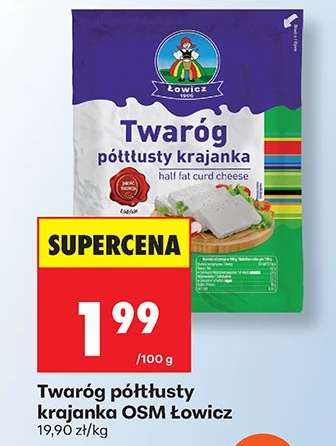 Twaróg półtłusty krajanka OSM Łowicz