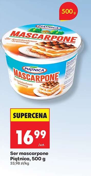 Ser mascarpone Piątnica, 500 g