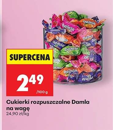 Cukierki rozpuszczalne Damla na wagę