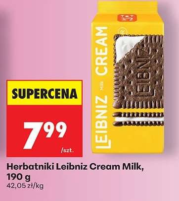 Herbatniki Leibniz Cream Milk, 190 g