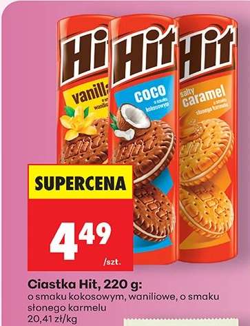Ciastka Hit, 220 g