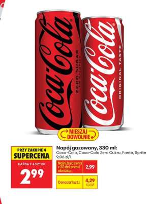 Napój gazowany, 330 ml