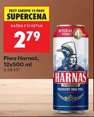 Piwo Harnas 12x500 ml
