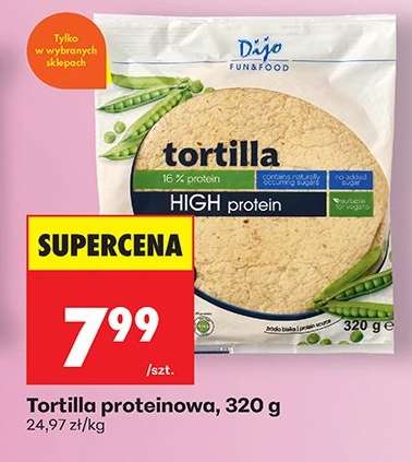 Tortilla proteinowa, 320 g