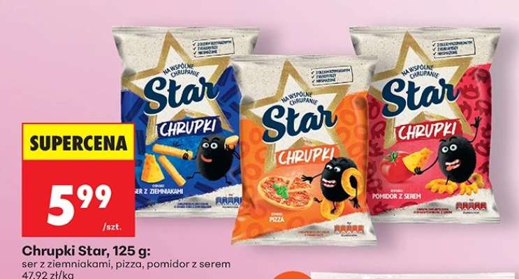 Chrupki Star, 125 g