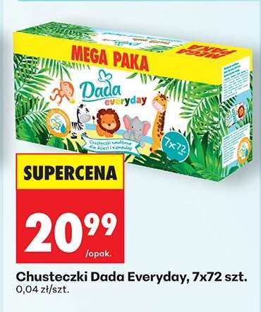 Chusteczki Dada Everyday 7x72 szt