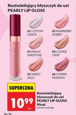 Rozświetlający błyszczyk do ust PEARLY LIP GLOSS Niuqi