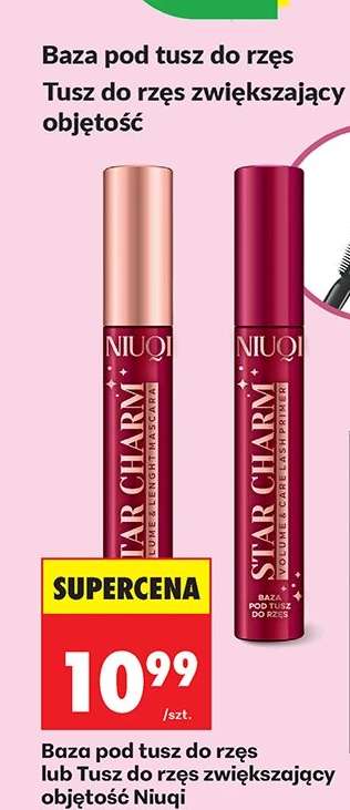 Baza pod tusz do rzęs lub Tusz do rzęs zwiększający objętość Niuqi