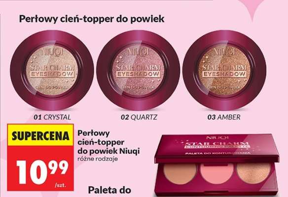 Perłowy cień-topper do powiek Niuqi