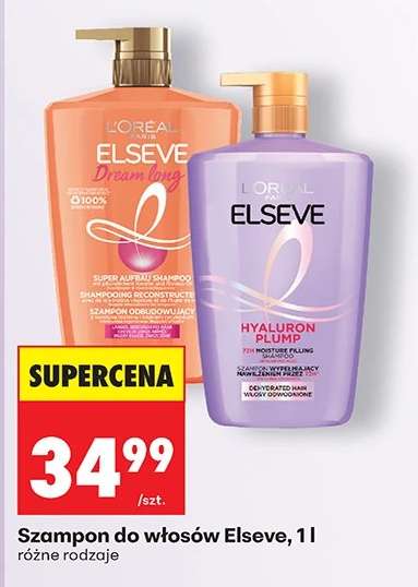 Szampon do włosów Elseve, 1l