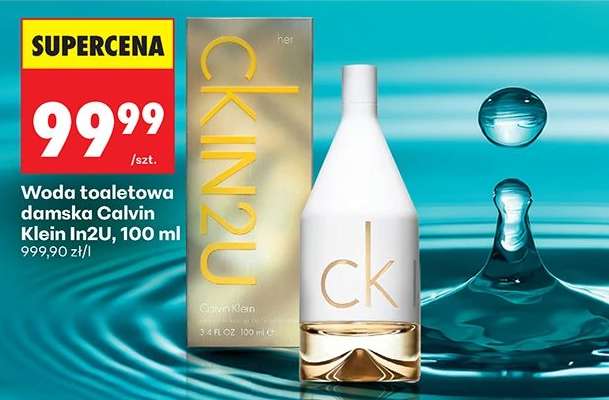 Woda toaletowa damska Calvin Klein In2U, 100 ml