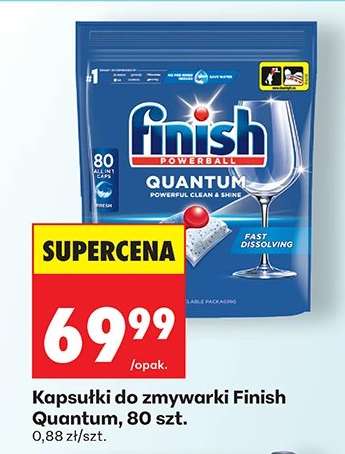 Kapsułki do zmywarki Finish Quantum , 80 szt
