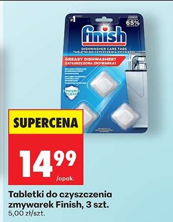 Tabletki do czyszczenia zmywarek Finish, 3 szt.