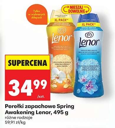 Perełki zapachowe Spring Awakening Lenor, 495 g
